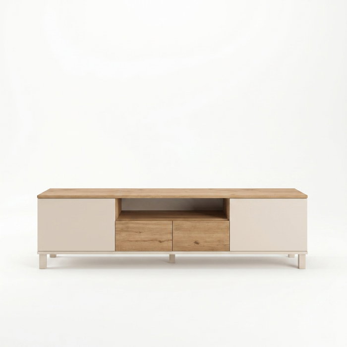 Hanah Home Mood - MD1-CS Soporte para TV Arena y Roble